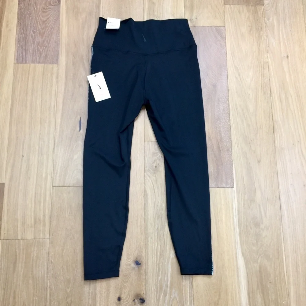 NIKE Yoga NY Crochet High Rise Leggings Size Large